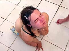 hey you two whores april bigass and maidensplace, swallow our piss, lick asses, deepthroat cocks no mercy