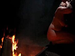 Naked Big Tits Hottie Sucks Cock Deep In Forest - Wild Outdoor Nudist Blowjob Adventure!