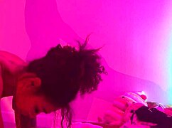 naked shadow boxing with ricky johnson gets wild!