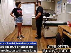 Rebel Wyatt gags on cock then takes massive facial blast in pov
