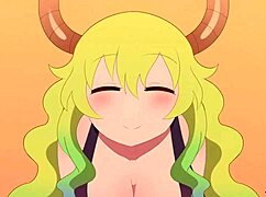 big wet tits wrapped around lucoa's monster cock for explosive cumshot