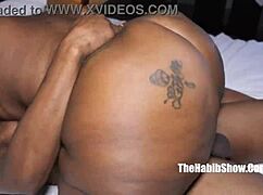 Chicago's Biggest Booty Ebony Tbooty Stretched by Huge Cock