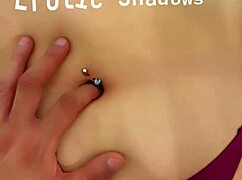 Deep Finger Massage Her Sexy Latina Navel Close Up