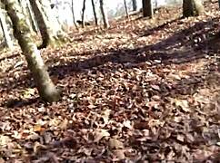 Heart-Pounding Clit Lick Orgasm in Forest Voyeur Update