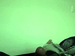 hot latina mejicanito jerks huge cock to loud orgasm