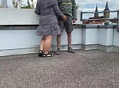 lustful mother-in-law's hairy wet pussy drips during bent over doggystyle pounding