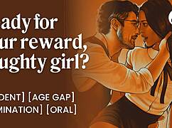 naughty student tempts professor after classroom session