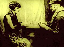 Granny in retro lingerie gives sloppy blowjob and gets vintage fucked