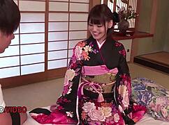 shaved pussy babe yua ariga creampied hard with toys in naughty session!
