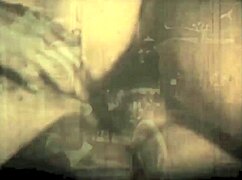 Granny in retro lingerie gives sloppy blowjob and gets vintage fucked