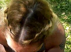 Chubby Blonde Swallows Bbc Breakfast Cum Every Morning