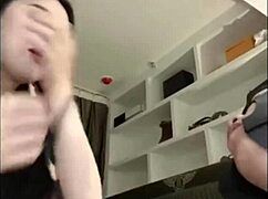 trans domina fode o passivo submisso no cuzinho