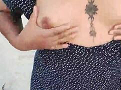 Showing off my latina tits and ass in public mexican beach fun 🔥🏖️