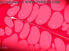 Watch this new 2d hentai babe take double monster cocks in bukkake creampie orgy