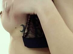 imagine bf's cock stretching lola bellucci's tight asshole while she licks his balls passionately