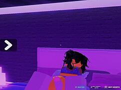 lucky bot grinds between sexy big ass cheeks for hot buttjob