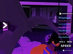 lucky bot grinds between sexy big ass cheeks for hot buttjob