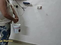 Painter sneaks in on indian housewife alone at home