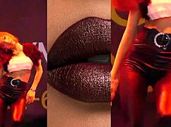 CHINESE GIRL SHAKES ASS IN TIGHT LEATHER PANTS DURING STEAMY DANCE