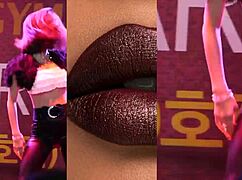 CHINESE GIRL SHAKES ASS IN TIGHT LEATHER PANTS DURING STEAMY DANCE