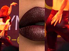 CHINESE GIRL SHAKES ASS IN TIGHT LEATHER PANTS DURING STEAMY DANCE