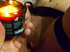 🔥 BDSM games with shackled bitch wax on chest and hard tit slapping! 😈