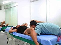 Busty Venezuelan pounds doctor till explosive orgasm