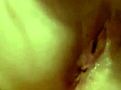 tiny ass gapes wide after brutal dp with wet pussy stretch