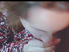Pregnant busty stepsis Marval sucks cock for panda pov facial cumshot