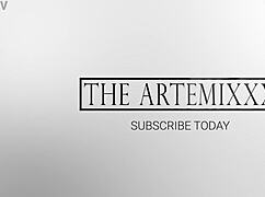 Artemixxx face fucks and rims peach fuzz's hairy pussy deepthroat