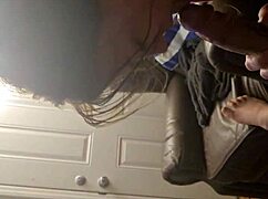 Cheating Neighbor Deepthroats Massive White Cock