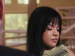 butler blackmails 18yo latina into sex she had no choice??