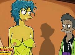 best mrs simpson cartoons feature housewife panty sniffing gloryhole cheating