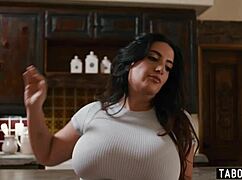 Huge Tits Arab Teacher Gets Fucked by Student's Stepdad on Leave!