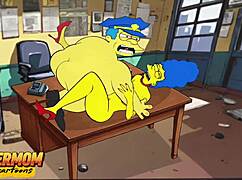 best mrs simpson cartoons feature housewife panty sniffing gloryhole cheating