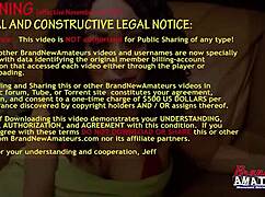 Busty Brunette Lexxie Rides Sex Machine Pounding Her Wet Pussy Hard!