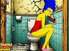 best mrs simpson cartoons feature housewife panty sniffing gloryhole cheating