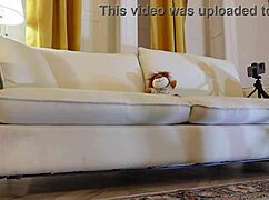 big tits raver girl strokes amateur director backstage hj
