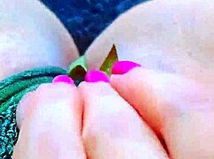 hey check this strawberry pink pussy fingering her perfect clit up close