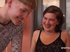 Emma and Amanita's Hot Strap-On Sex Ignites Passion!