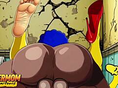 best mrs simpson cartoons feature housewife panty sniffing gloryhole cheating