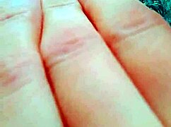 hey check this strawberry pink pussy fingering her perfect clit up close