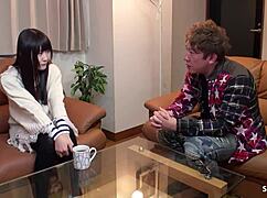 Petite Japanese virgin teen 18+ begs for first rough creampie fuck - ready for that monster cock in her tight pussy?