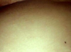 Solangie Caliente shemale bares all in solo tease session