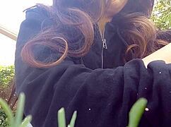 check this whore squatting pantsless in park pissing and farting loud
