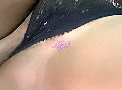 housewife grabs clit sucker vibrator for wild orgasm rush