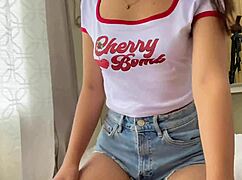 Friend's wife checks into hotel for wild private fun