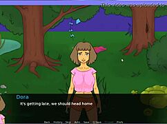 swiper parody game features busty cartoon babes getting fucked