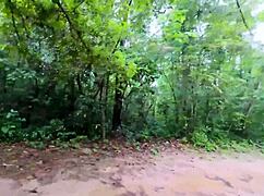 Thai Amateur's Outdoor Pussy Lick and Creampie Fun