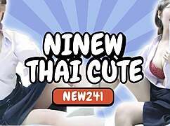 Thai Amateur's Outdoor Pussy Lick and Creampie Fun